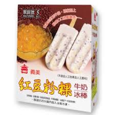 Red Bean Jelly Milk Ice Bar