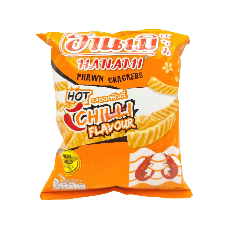 HANAMI Prawn Cracker-Hot Chilli 52g