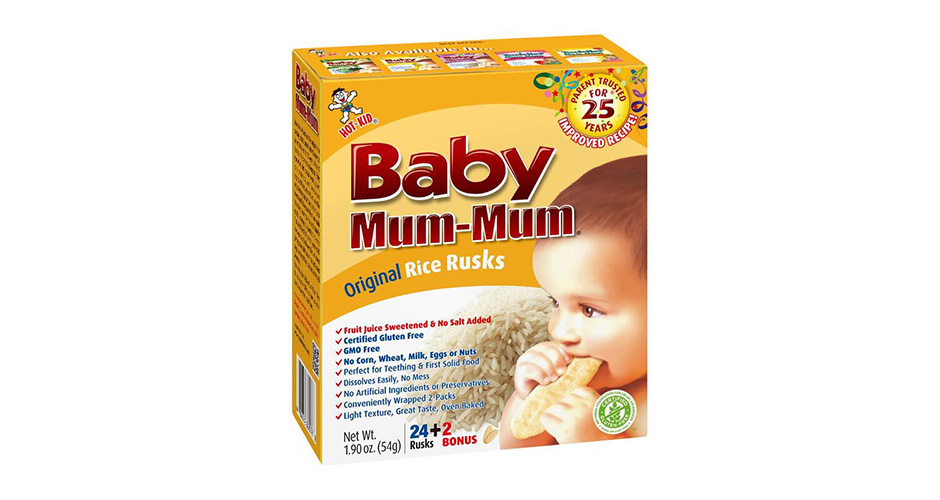 BABY MUM-MUM Rice Rusks