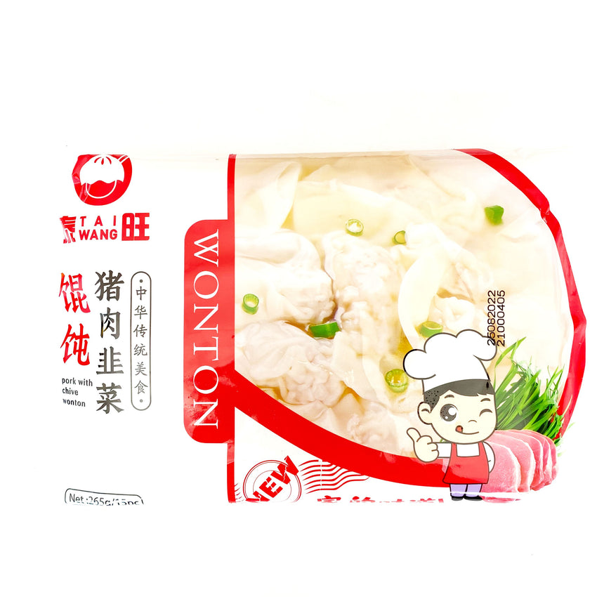 泰旺猪肉韭菜馄饨265g