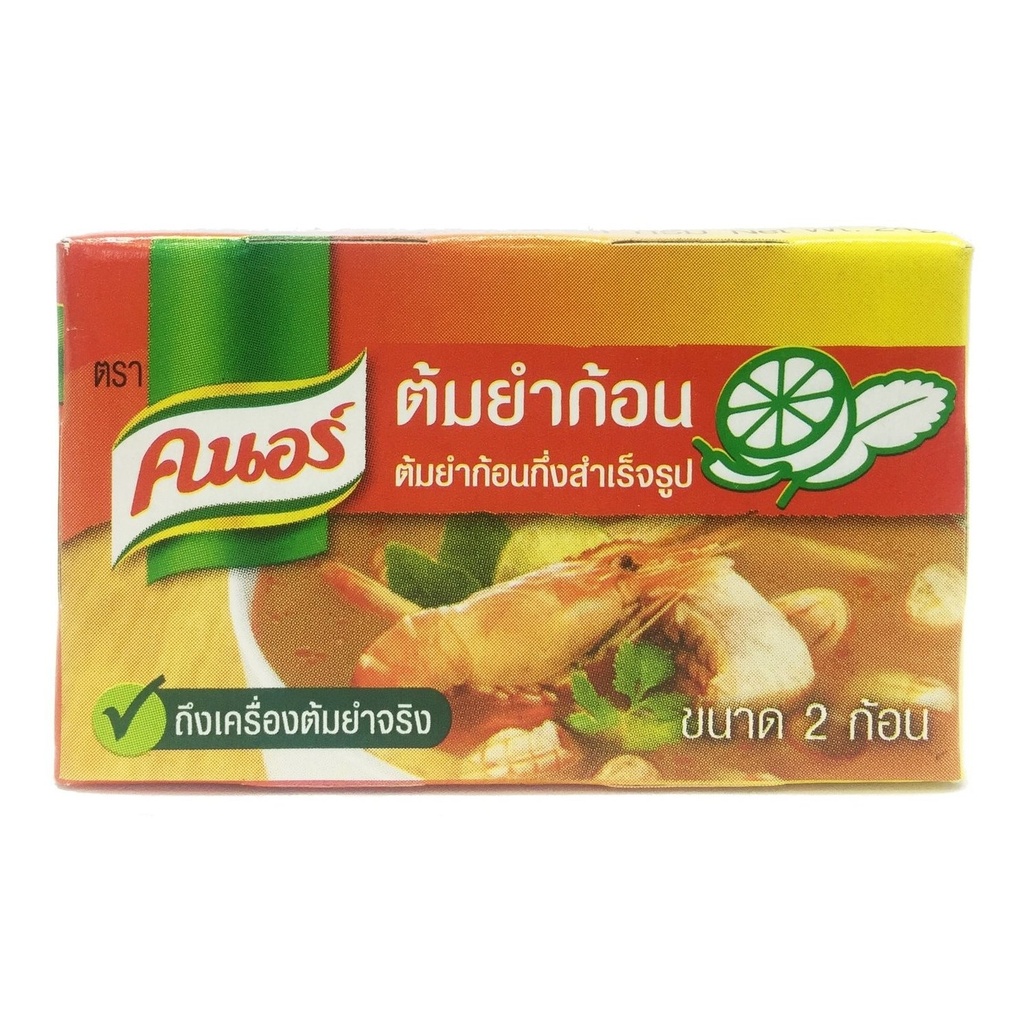 knorr-tom yum soup cube