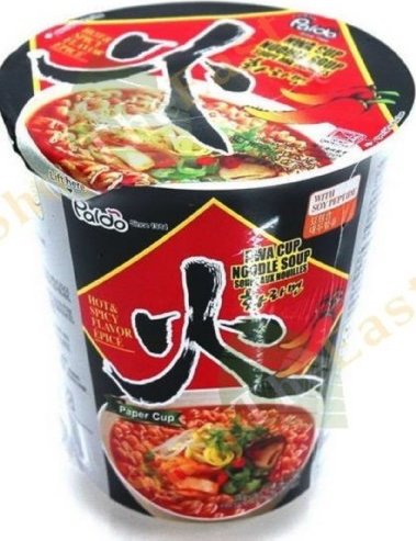 hot spicy cup noodle 