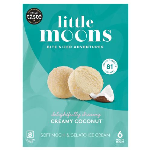 little moon mochi ice cream coconut