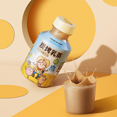 汉口二厂碳烤乳茶300ml