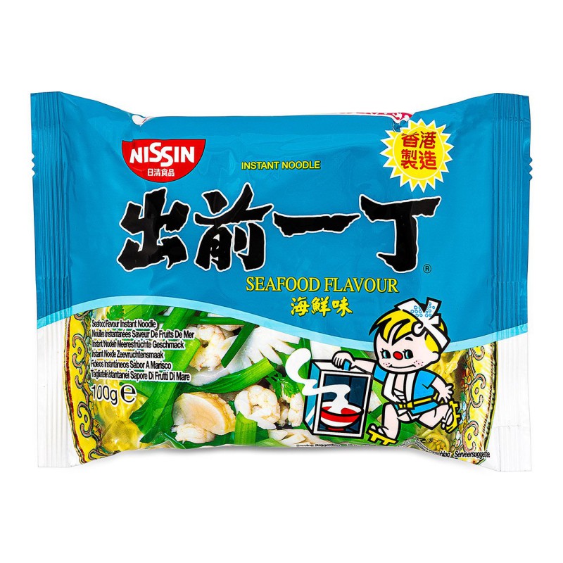 Seafood Flavour Soup Noodles  Nissin