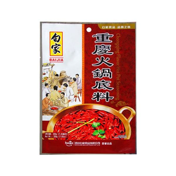 白家重庆火锅底料200g