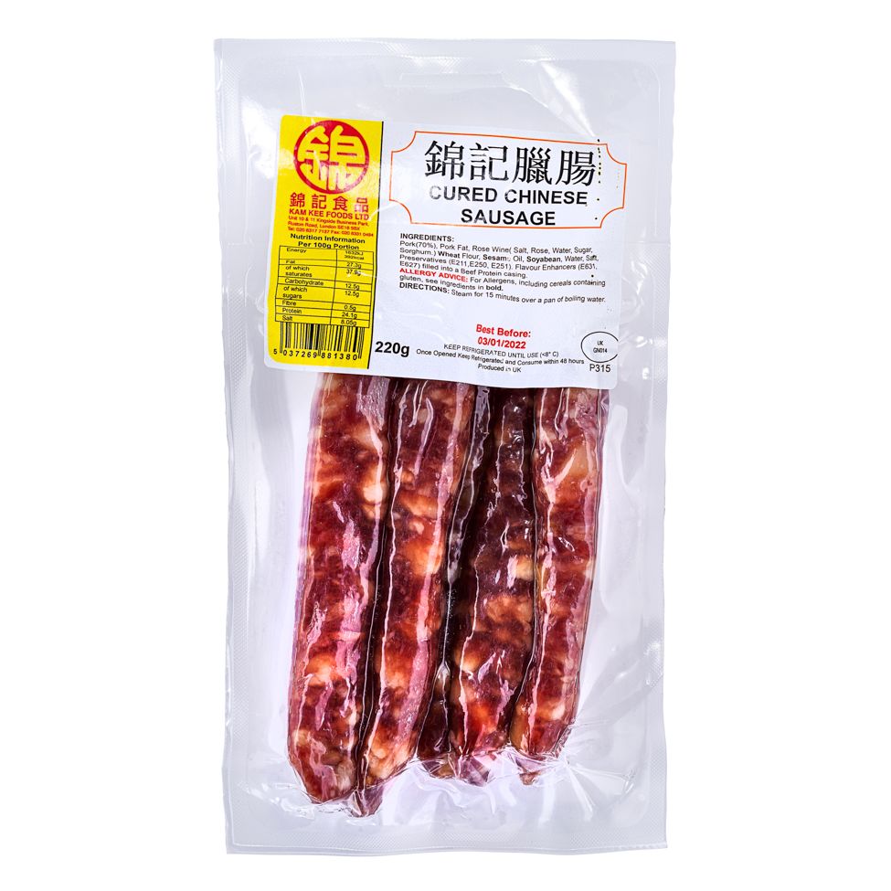 Kam kee cured chinese sausage220g