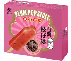 YAA fang plum popsicle with sugar