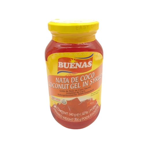 BUENAS Coconut Gel-Red 340g