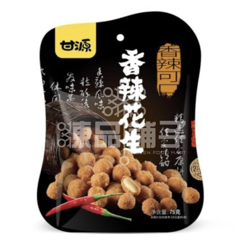 甘源鲜虾味虾条豆果75g