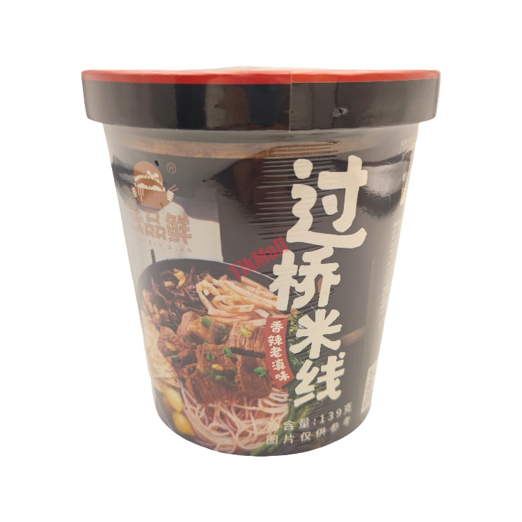 云品鲜过桥米线香辣牛肉味桶装  139g