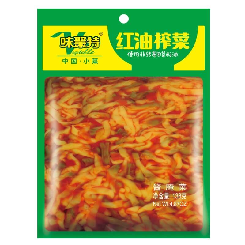 味聚特 红油榨菜138g