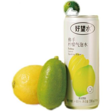 foshou lemon sparking water