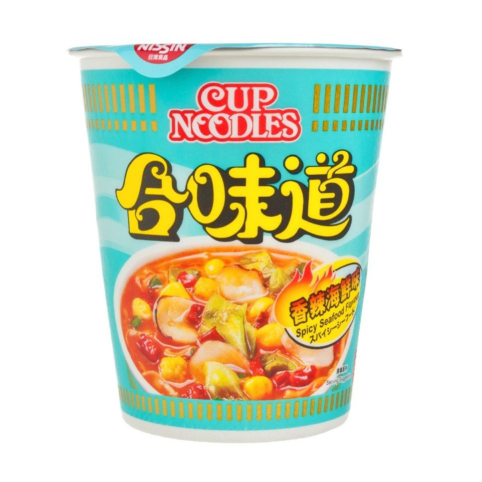 HK NISSIN Cup Noodles-Spicy Seafood 73g