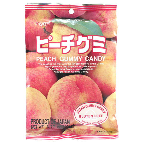 Peach Gummy Candy Kasugai