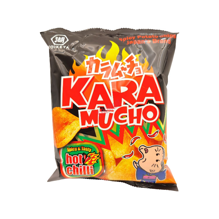 Hot Chilli Flavour Potato Crisps