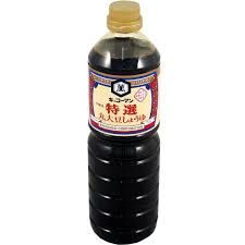 red label Kikkoman Soy Sauce 1L 