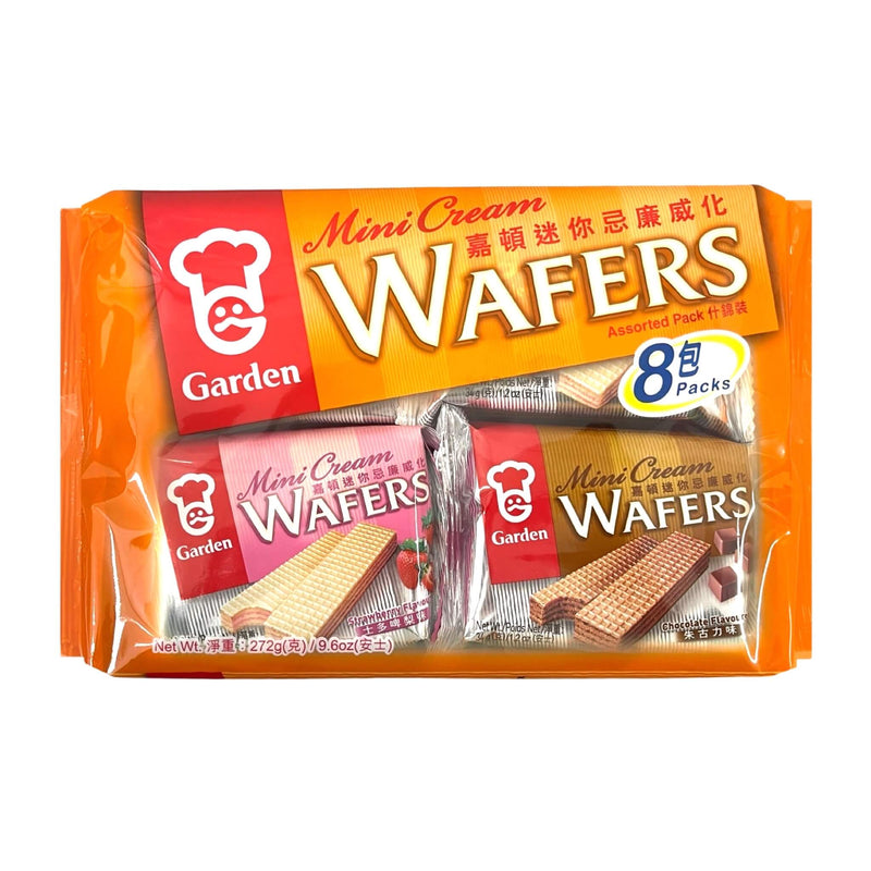 GR 272G CREAM WAFERS ASSORTED 8 PACK