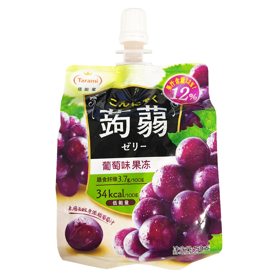 TARAMI TASTY KONNYAKU JELLY grape