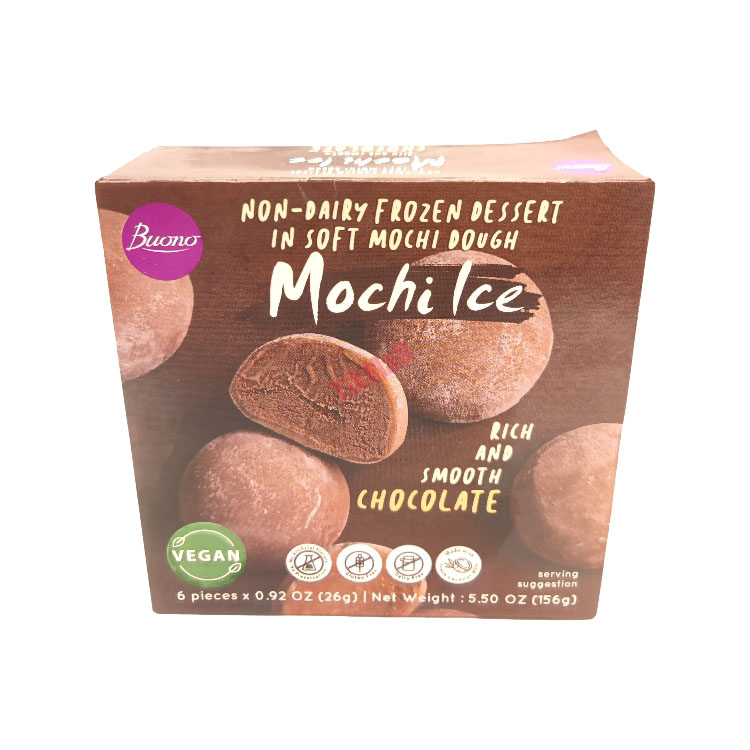 BUONO Mochi Ice Dessert-Chocolate 156g