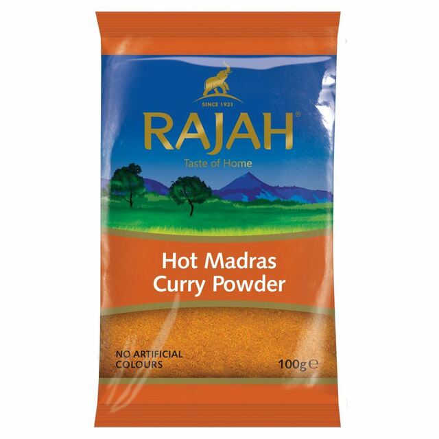 RAJAH Hot Madras Curry Powder 