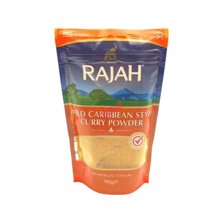 RAJAH Mild Caribbean Curry Powder 100g