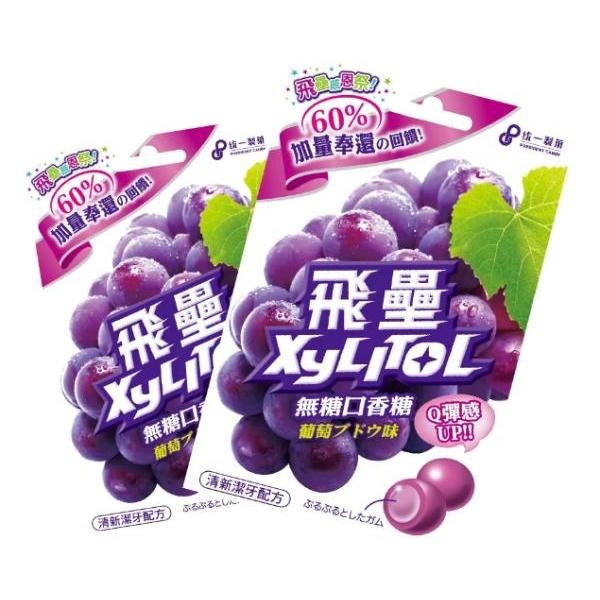 FeiLei Xylitol Sugar Free Gum-Grape Flavour60.9g