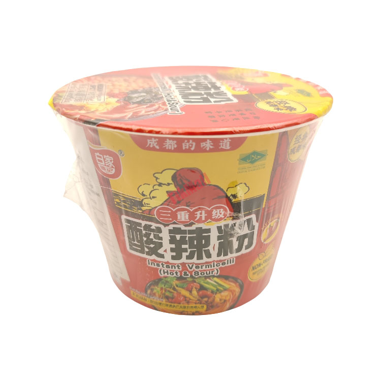 BJ Potato Vermicelli Sour Bowl Hot Flavour 105g