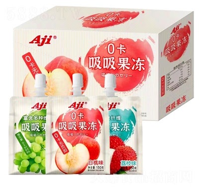 AJI吸吸果冻荔枝味150g