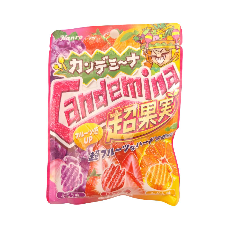 KANRO Candemina Gummy Nagumi Super Fruit 72g