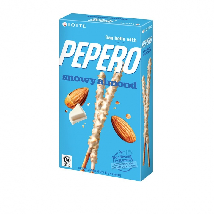 LC Pepero Snowy Almond 32g