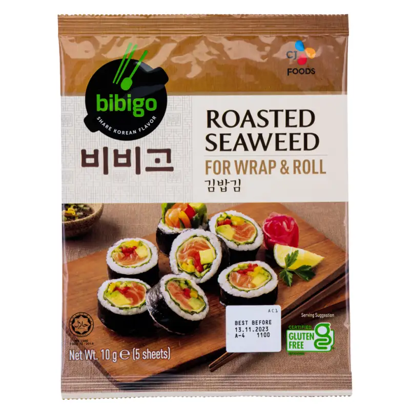 BIBIGO Roasted Seaweed For Wrap&Roll