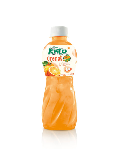 Kato Nata De Coco Orange Flavoured Drink 320ml