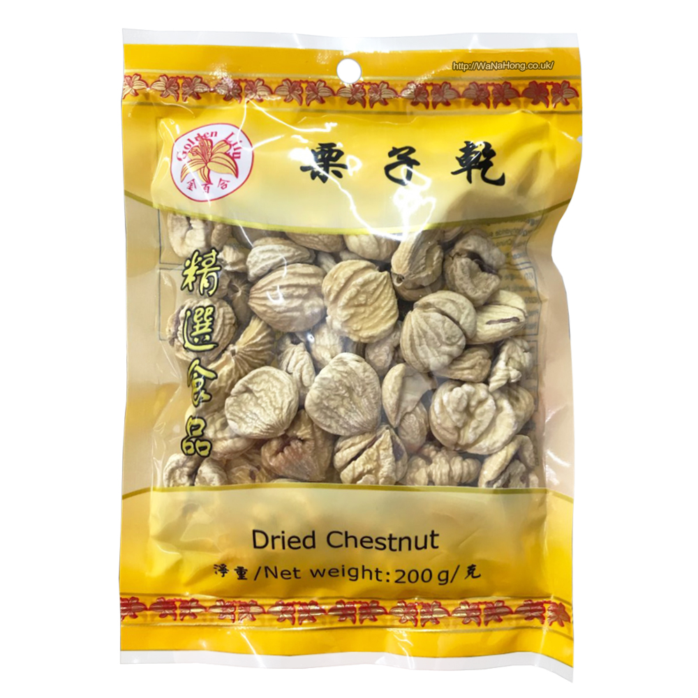 GOLDEN LILY Dried Chestnut 200g