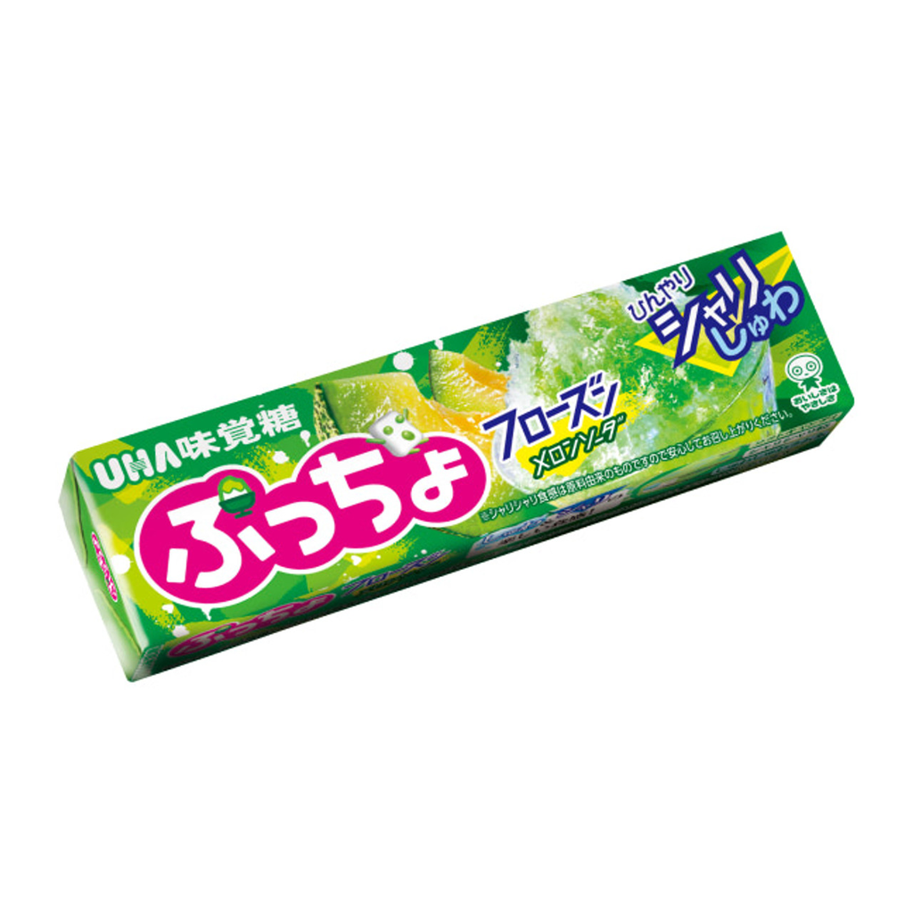 UHA Puccho Stick Candy Melon Soda 50g