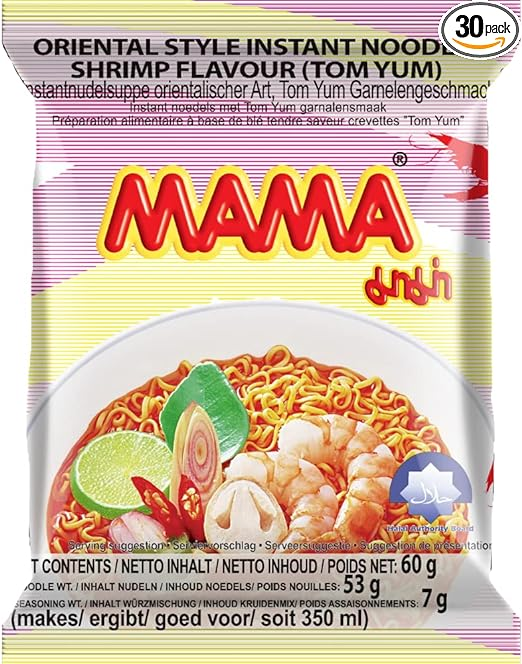 MAMA Shrimp Tom Yum-Original 60g 