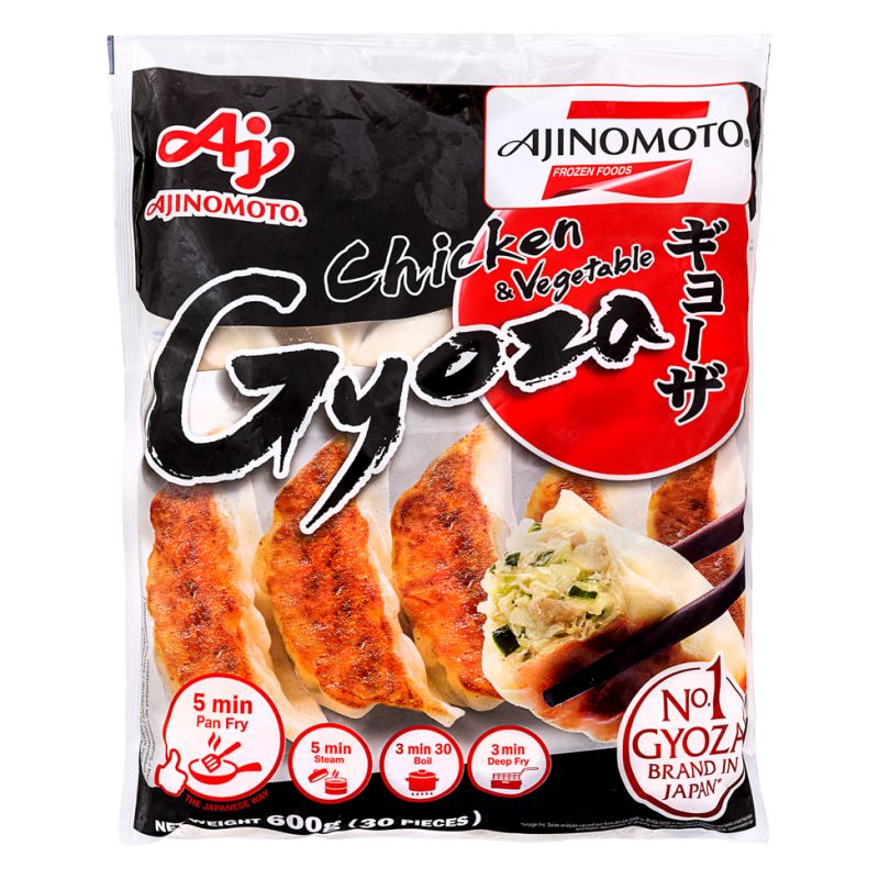 AJINOMOTO鸡肉煎饺(黑袋)600g