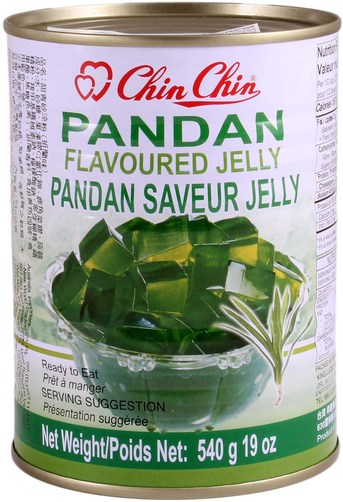 CHIN-CHIN Pandan Flavoured Jelly 540g