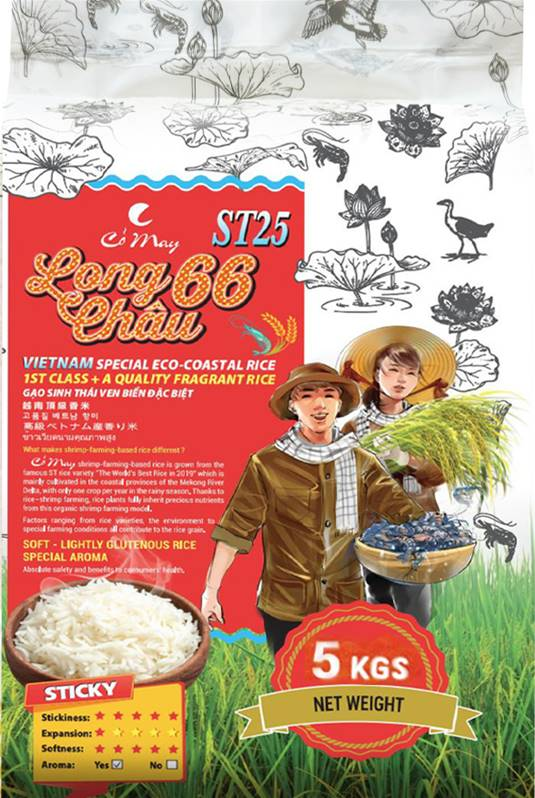 VIETNAM Special Eco-Coastal Rice 5kg