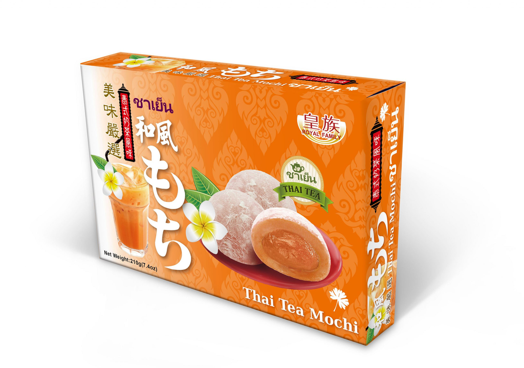 Royal Family Thai Tea Mochi 210g