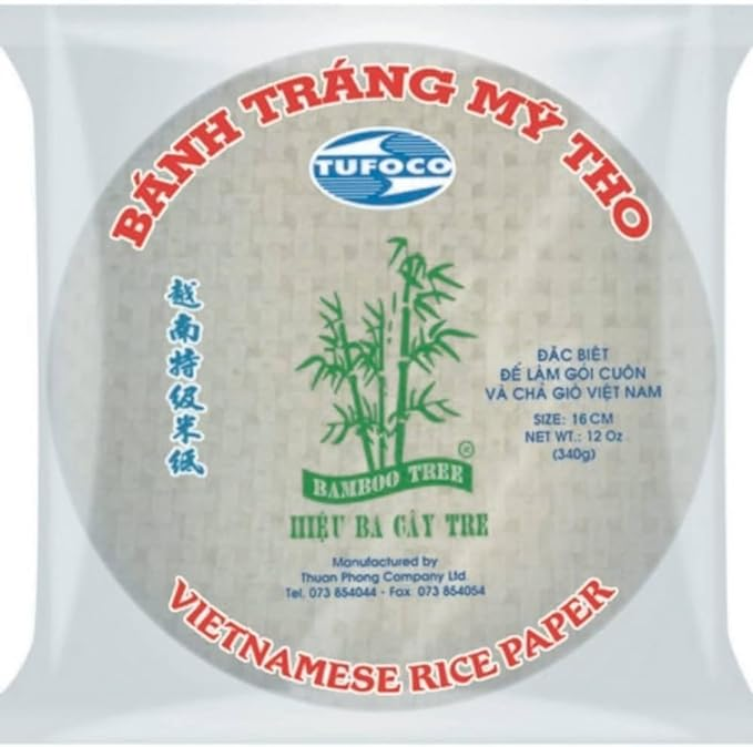 MEKONG SPRING ROLL WRAPPER 16CM 400G RICE PAPER