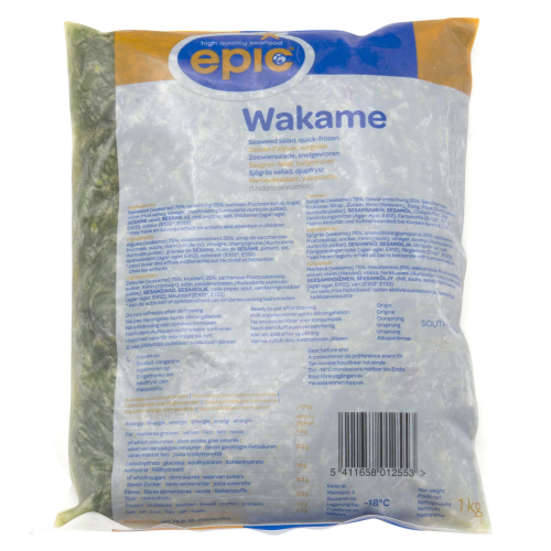 EPIC Seaweed Salad Wakame 1kg