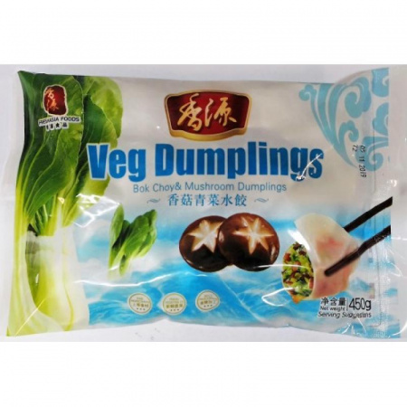 FA Bok Choy Mushroom Dumplings 450g