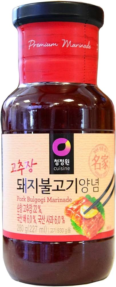 Ofood Korean Marinade Sauce for Rib - Spicy 280g