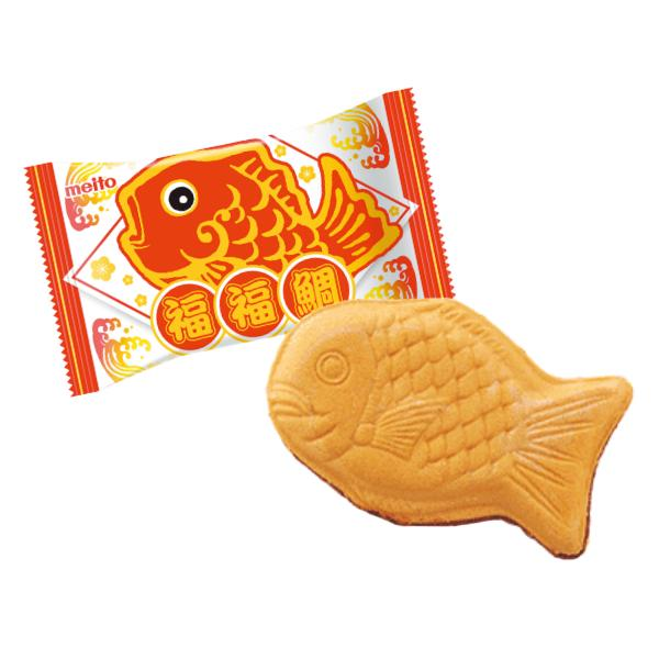 MEITO Puke Puku Tai Choco Monaka Fish Shape Bubbly Choco Wafer 16.5g