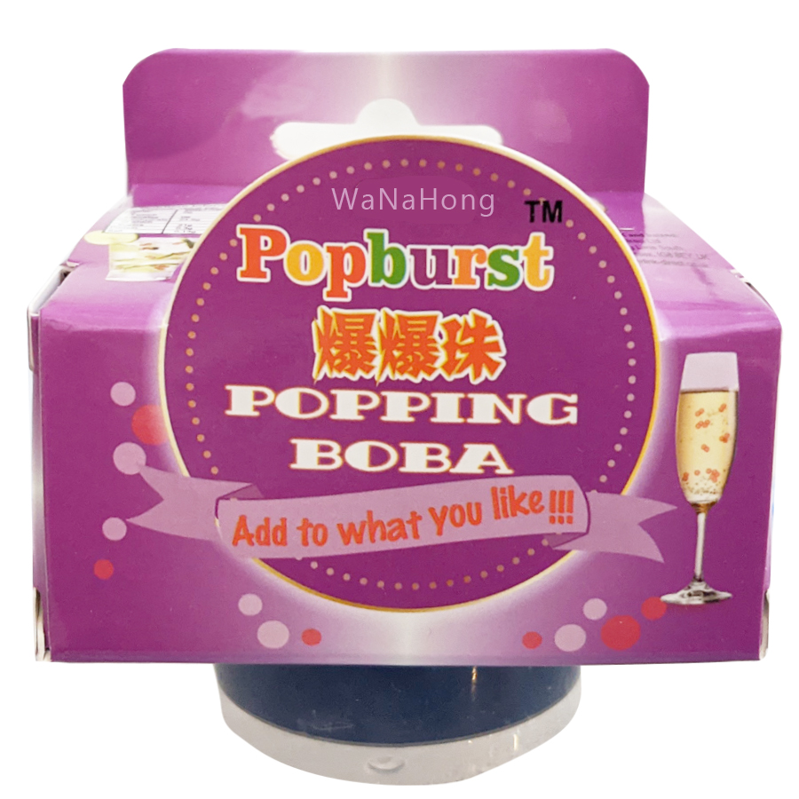 O'DIVINE Popping Boba Grape Flav 130g