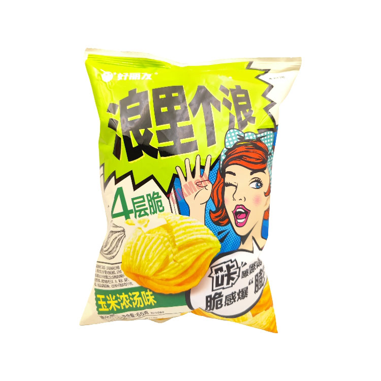 好丽友浪里个浪(玉米浓汤味)