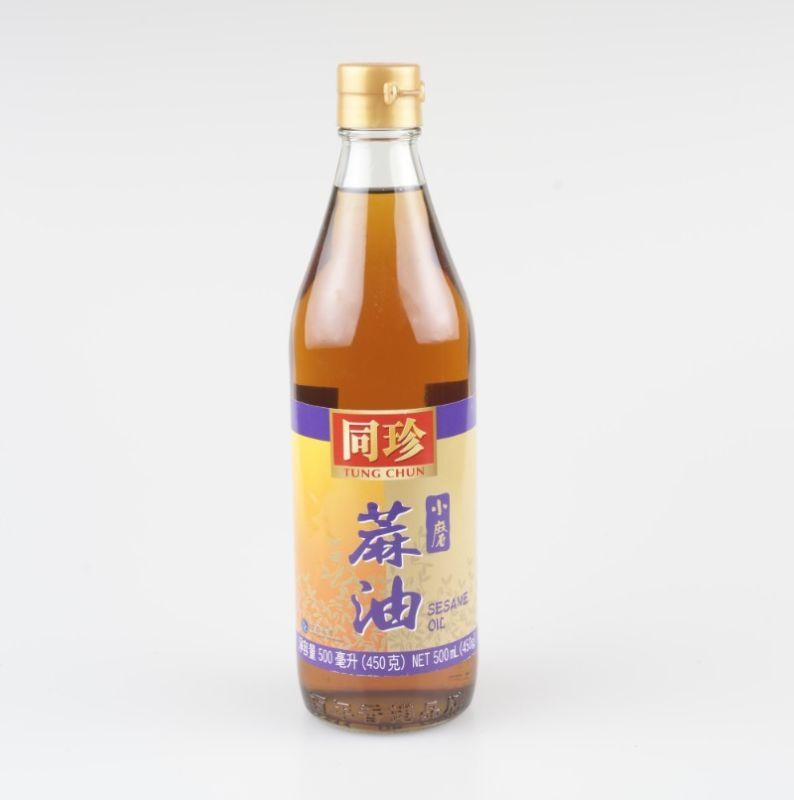 小磨麻油500ml同珍