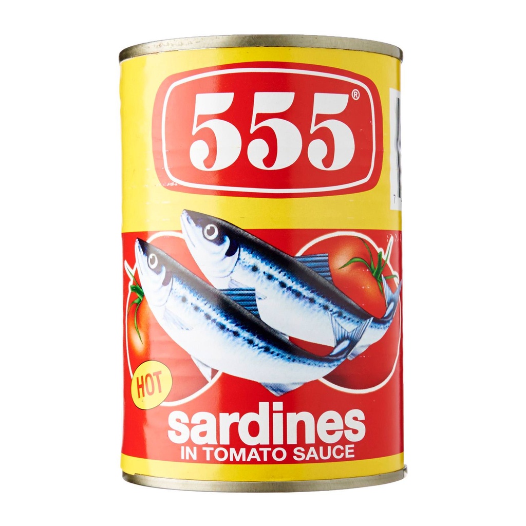 Sardines In Hot Tomato Sauce 555