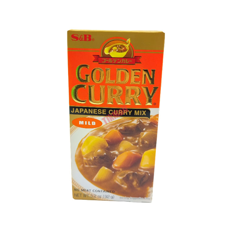 S&B Golden Curry Sauce Mix Mild 92G